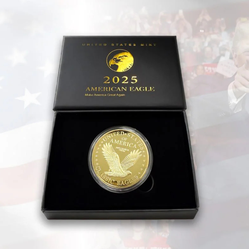 Certified Gold Eagle Coin 2025