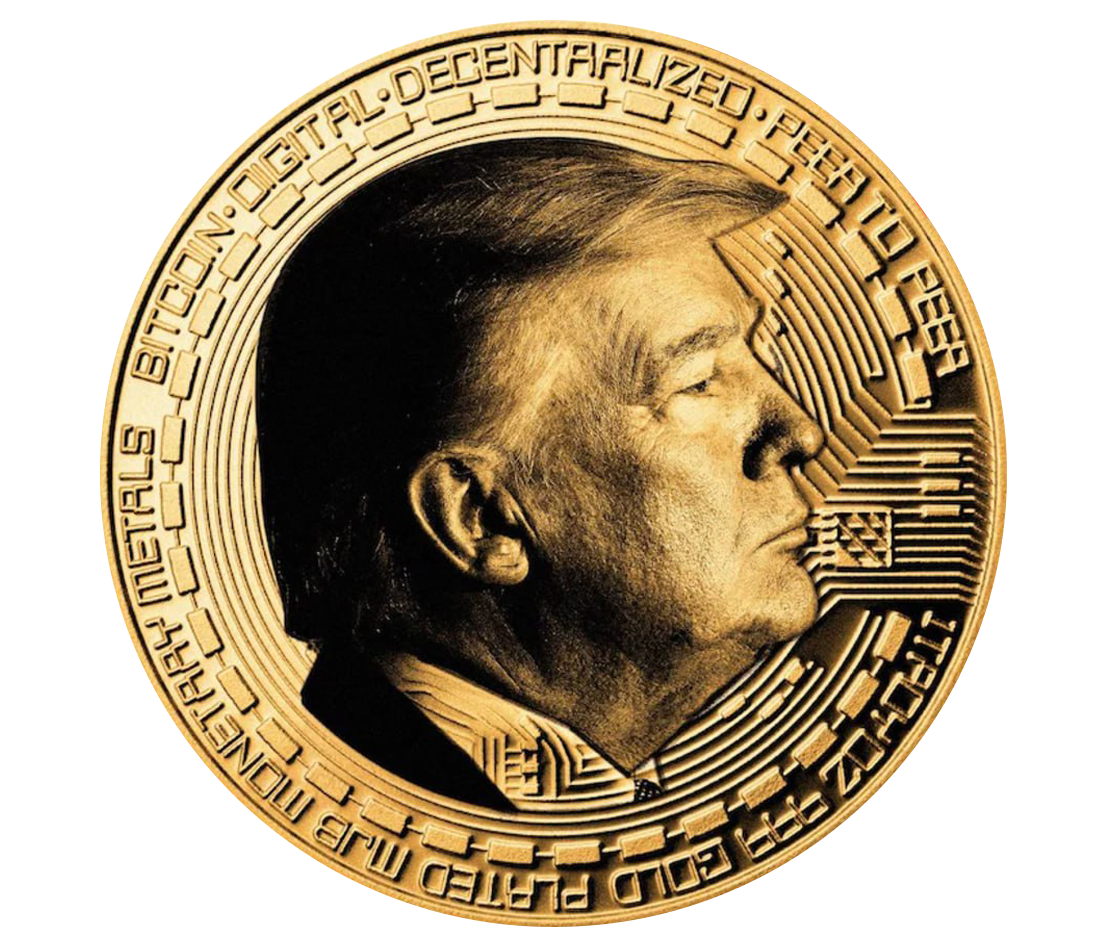 Gold Trump Coin