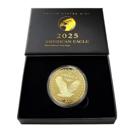Certified Gold Eagle Coin 2025