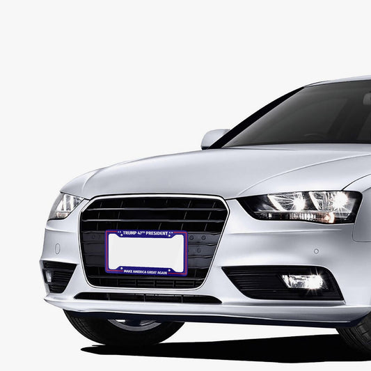 Trump 47th President - License Plate Frame